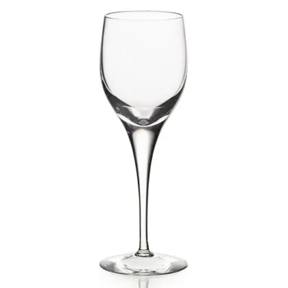 Picture Exclusive white wine goblet from the Claire collection showing the beauty and simplicity of pure crystal - Vista Alegre