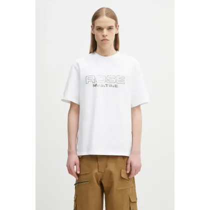 Zdjęcie Martine Rose t-shirt bawełniany Classic kolor biały z nadrukiem 603JE01000D