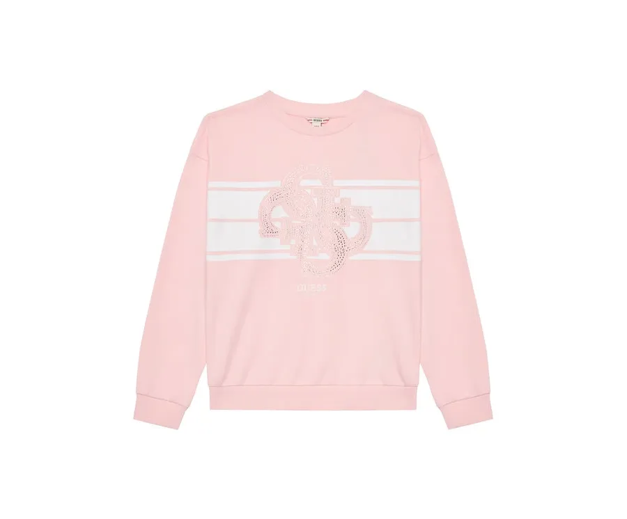 obrazek 1 Guess Bluza J5YQ01 KA6R4 Różowy Regular Fit