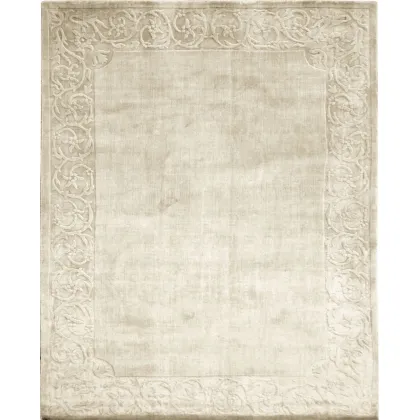 Zdjęcie Włoski rzeźbiony dywan w kolorze beżowym - Sartori Rugs