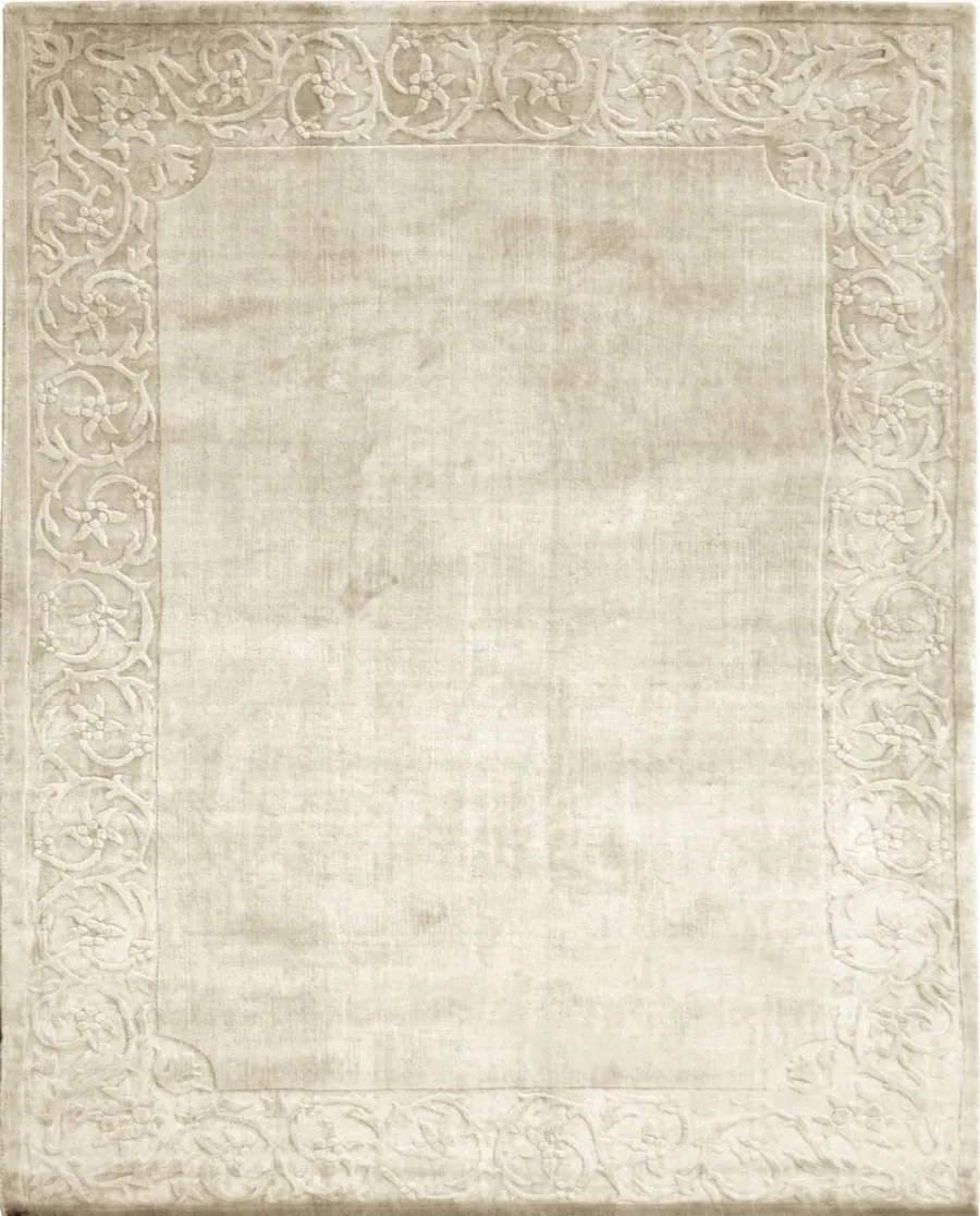 obrazek 1 Włoski rzeźbiony dywan w kolorze beżowym - Sartori Rugs