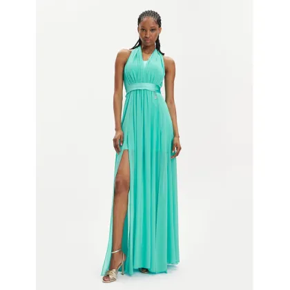 Zdjęcie Fracomina Sukienka wieczorowa FQ24SD3018W41201 Turkusowy Regular Fit