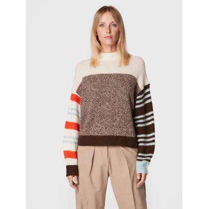 Zdjęcie Marc O'Polo Sweter 208 6051 60475 Brązowy Regular Fit