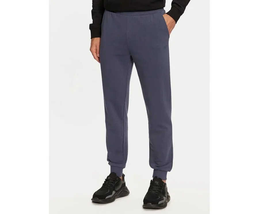 obrazek 1 4F Spodnie dresowe 4FWMM00TTROM0942 Niebieski Regular Fit