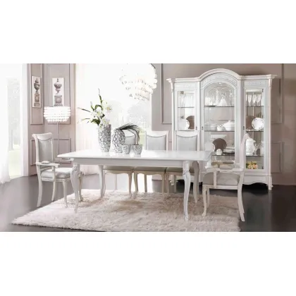 Zdjęcie Klasyczny prostokątny stół rozkładany z Włoch - Casa + 39