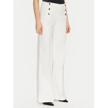 Zdjęcie TWINSET Jeansy 251TP2590 Écru Wide Leg