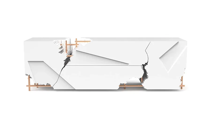 picture 4 Exclusive minimalist and extremely extravagant sideboard for the living room - Bitangra