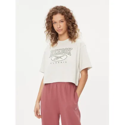 Zdjęcie Reebok T-Shirt Classics Big Logo HZ8099 Biały Fitted Fit