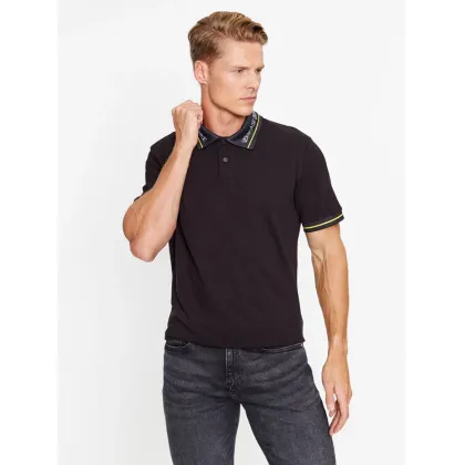 Zdjęcie Versace Jeans Couture Polo 75GAGT13 Czarny Regular Fit