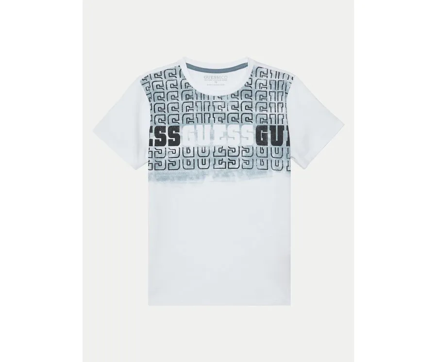 obrazek 1 Guess T-Shirt L5RI23 K8HM4 Biały Regular Fit
