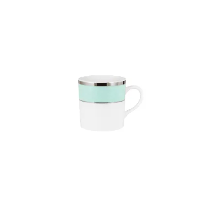 Zdjęcie Elegancki porcelanowy kubek z kolekcji Ethereal Blue - Porcel