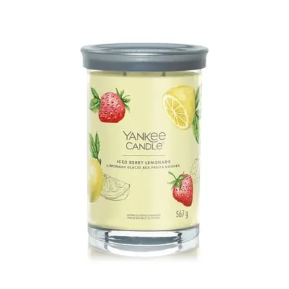 Zdjęcie Yankee Candle Iced Berry Lemonade Signature Large Tumbler Świeca zapachowa 567 g