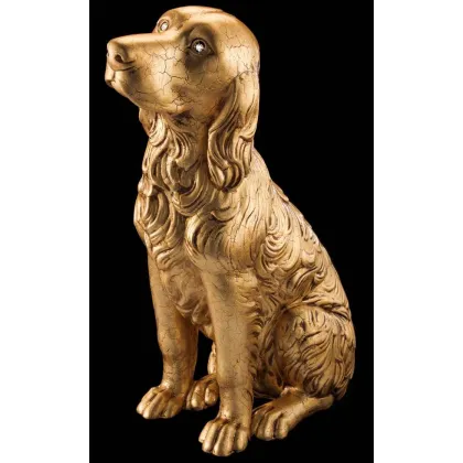 Picture Fascinating Cocker dog made of ceramics
