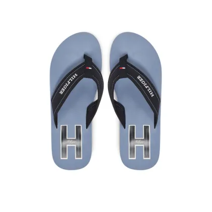 Zdjęcie Tommy Hilfiger Japonki Hilfiger H Padded Beach Sandal FM0FM05536 Granatowy