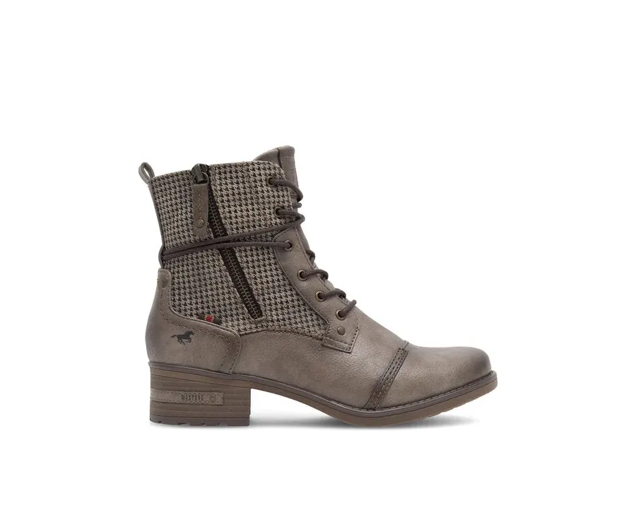 obrazek 1 Mustang Botki 1229-510 Szary
