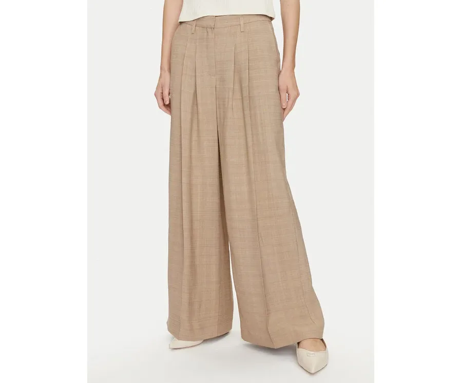 obrazek 1 Herskind Spodnie materiałowe Lotus 5114110 Beżowy Relaxed Fit