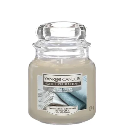 Zdjęcie Yankee Candle Home Inspiration Świeca Luxurious Cashmere Mała 104 g