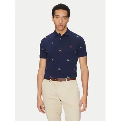 Zdjęcie Polo Ralph Lauren Polo 710964722001 Granatowy Custom Fit