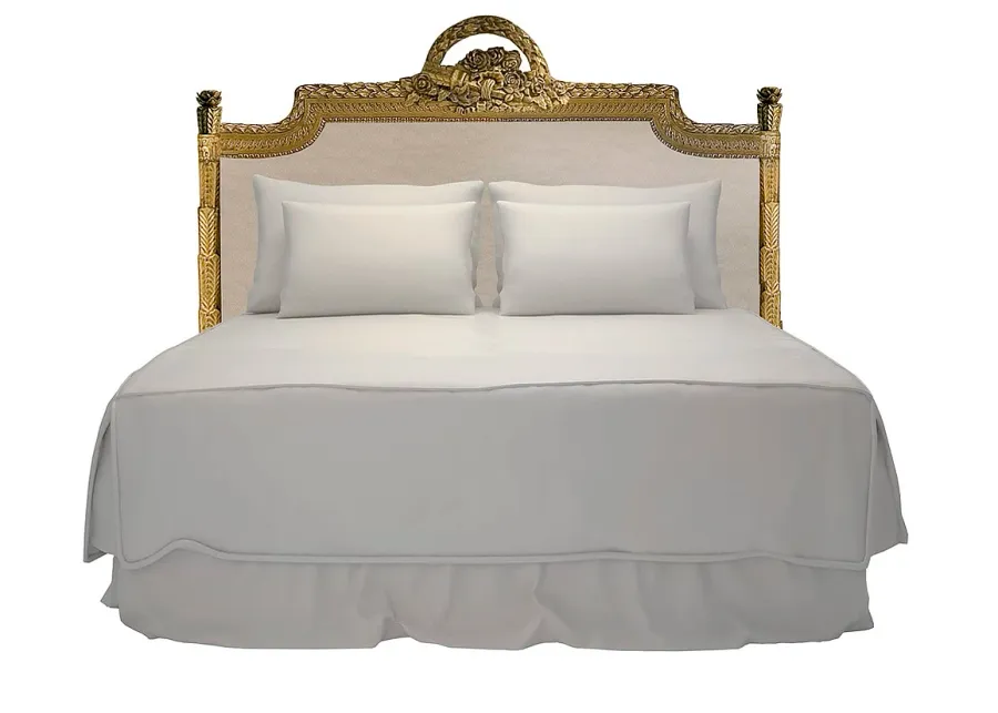 obrazek 1 Stylowy zagłówek SISSI pięknie zdobiony - na materac 200cm - Collecion Alexandra