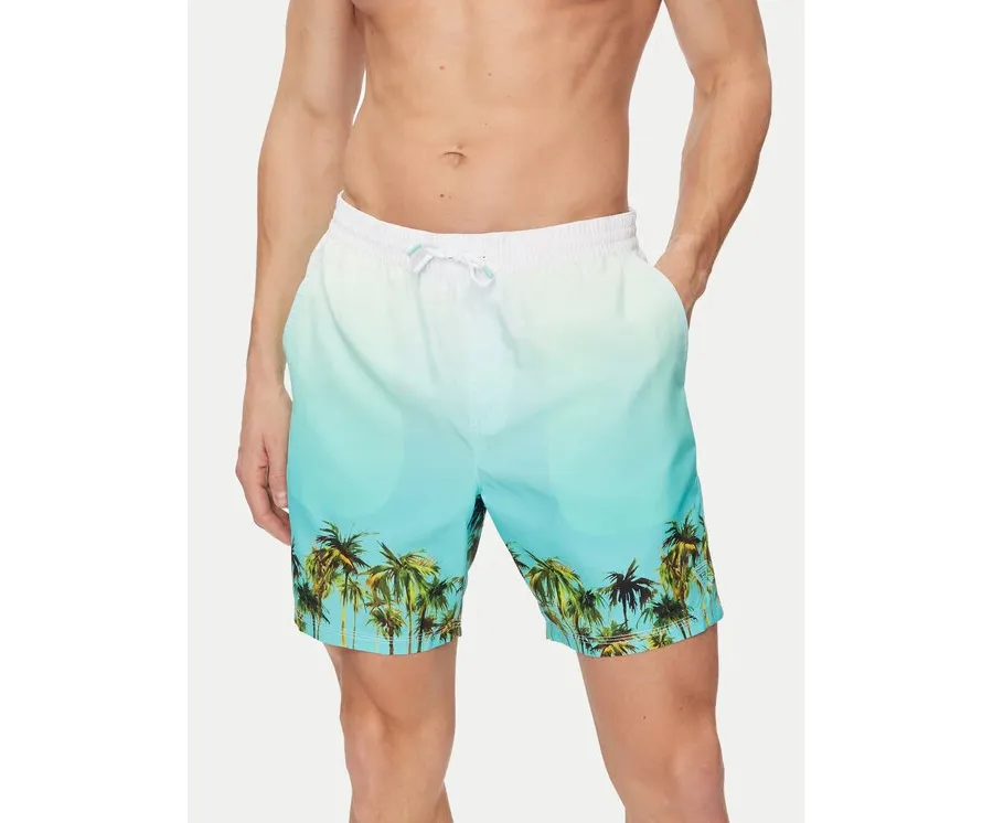 obrazek 1 Guess Szorty kąpielowe F4GT18 WG2A2 Niebieski Regular Fit