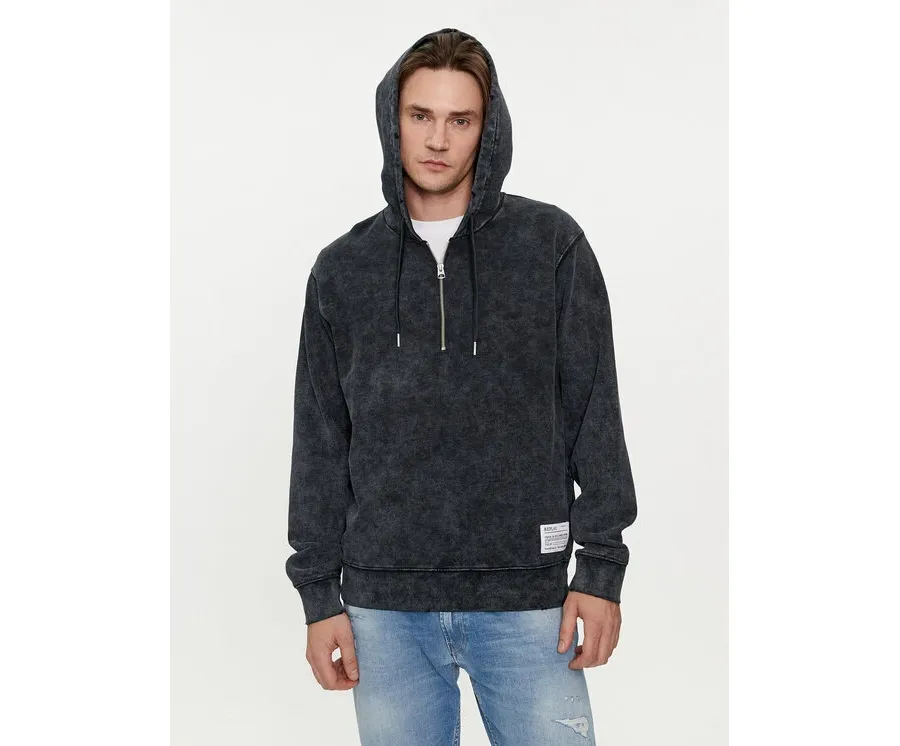 obrazek 1 Replay Bluza M6829.000.23688M Czarny Regular Fit REPLAY