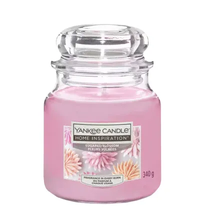 Zdjęcie Yankee Candle Home Inspiration Świeca Sugared Blossom Średnia 340 g
