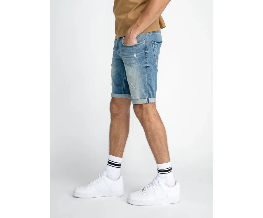 obrazek 1 Petrol Industries Szorty jeansowe M-1030-SHO003 Niebieski Regular Fit