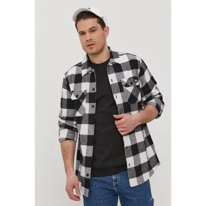 Zdjęcie Dickies Koszula męska kolor czarny regular z kołnierzykiem klasycznym DK0A4XDZBLK-BLACK