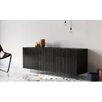 Zdjęcie Nowoczesny kredens ORIGAMI 3 drzwi push-pull 3 przegródki - Fratelli Mirandola