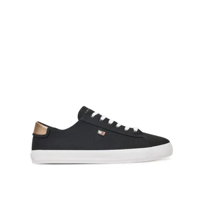 Zdjęcie Tommy Hilfiger Tenisówki Vulc Canvas Lace Up Sneaker FW0FW08647 Czarny