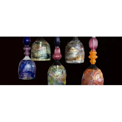 Picture Exclusive modern chandelier made of Murano glass – Vetreria Artistica Rosa