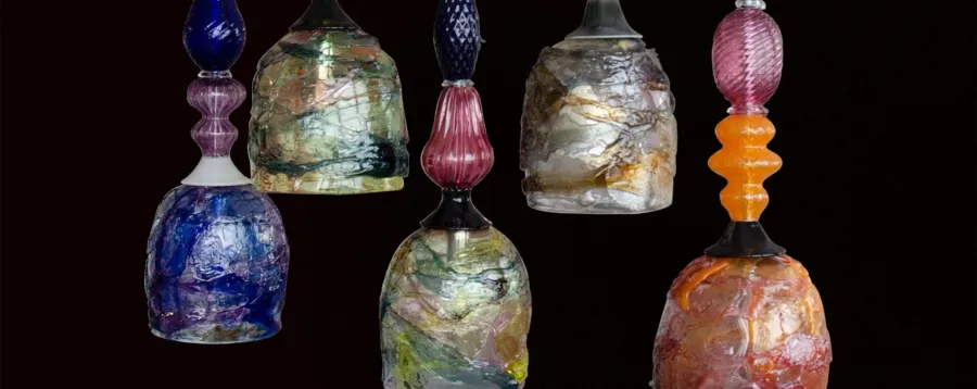 obrazek 1 Ekskluzywny nowoczesny żyrandol ze szkła Murano – Vetreria Artistica Rosa