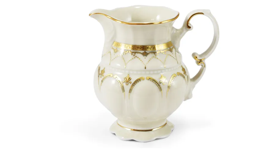 obrazek 4 Stylowy 15-elementowy zestaw do kawy z porcelany z kolekcji Ivory wedding sonata – Leander