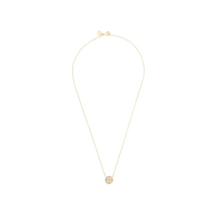 Zdjęcie Tory Burch Naszyjnik Crystal Logo Delicate Necklace 53420 Złoty
