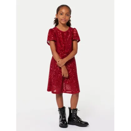 Zdjęcie MICHAEL KORS KIDS Sukienka elegancka R30168 D Czerwony Regular Fit