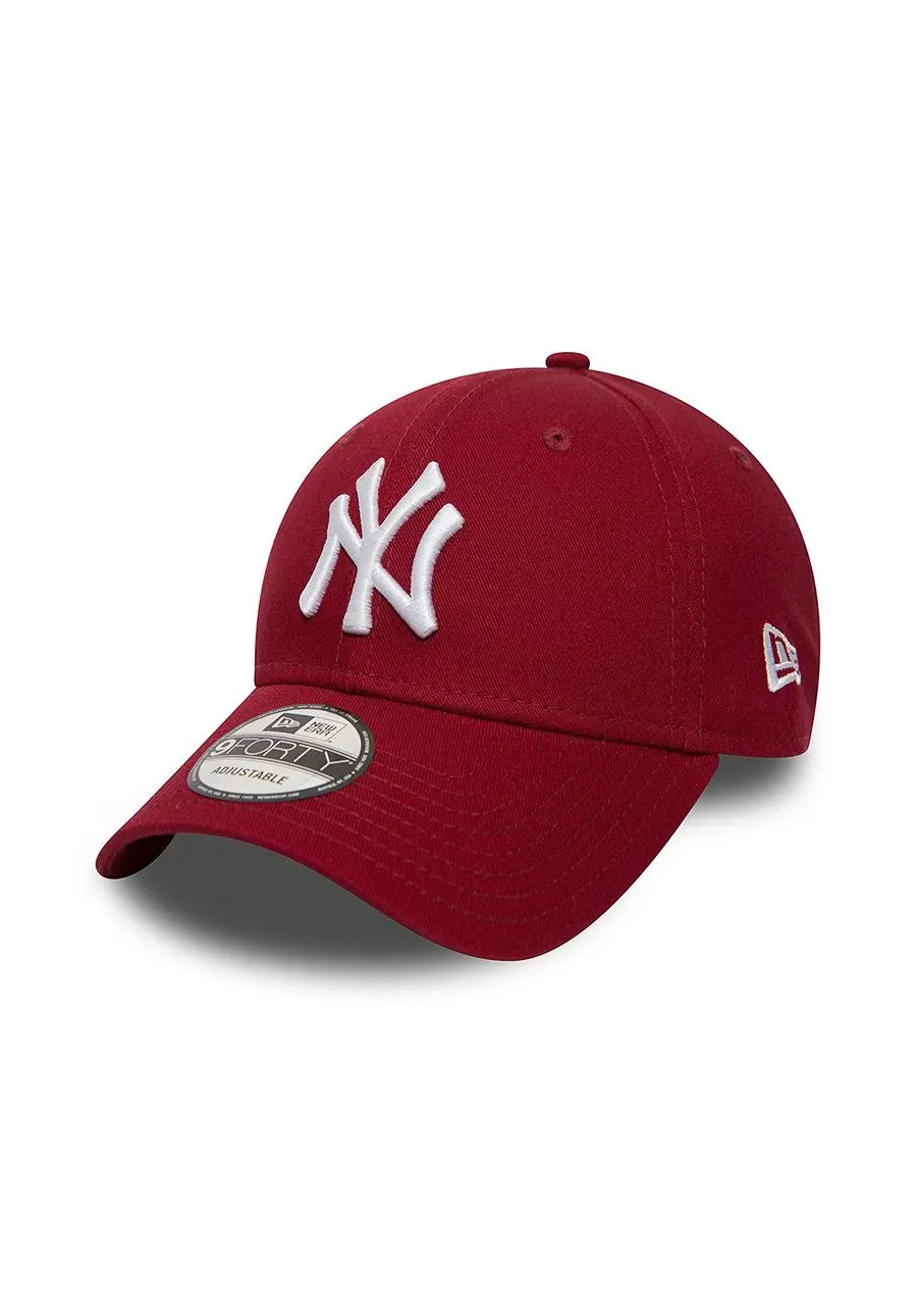 obrazek 1 New Era MLB 9FORTY NY Yankees czapka z daszkiem kolor czerwony 80636012