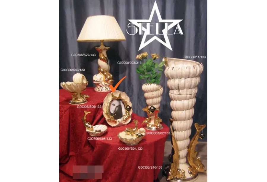 picture 1 A stunning ceramic photo frame with Swarovski crystals