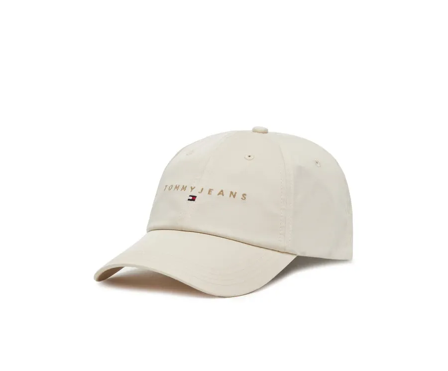 obrazek 1 Tommy Jeans Czapka z daszkiem Linear Logo Cap AM0AM12958 Beżowy