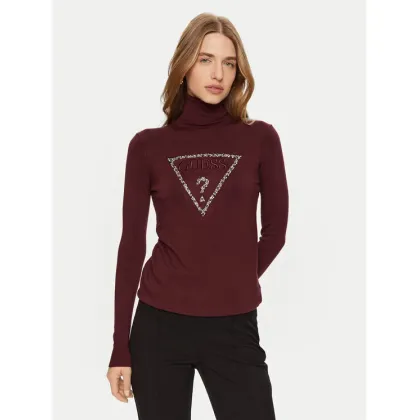 Zdjęcie Guess Golf Piper W4BR03 Z2NQ2 Bordowy Slim Fit