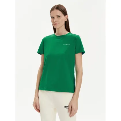 Zdjęcie Tommy Hilfiger T-Shirt 1985 WW0WW37877 Zielony Regular Fit