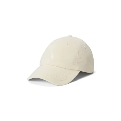 Zdjęcie Polo Ralph Lauren czapka z daszkiem bawełniana kolor biały gładka 211967365