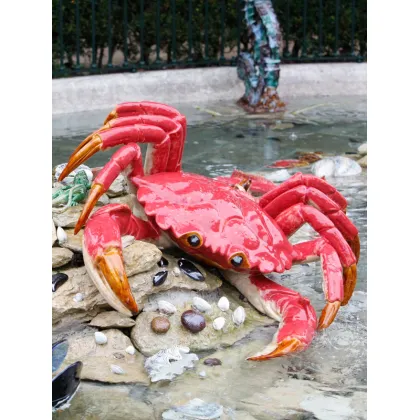 Picture Beautiful crab decoration 77x104x31 cm - Bordallo Pinheiro