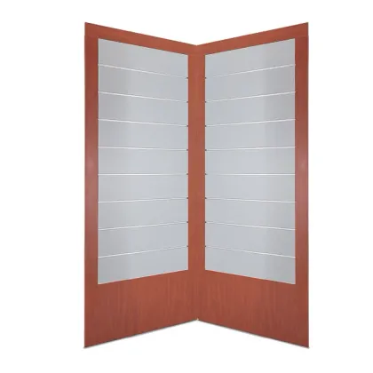 Picture Corner panel with slatted backrest without bench for the shop