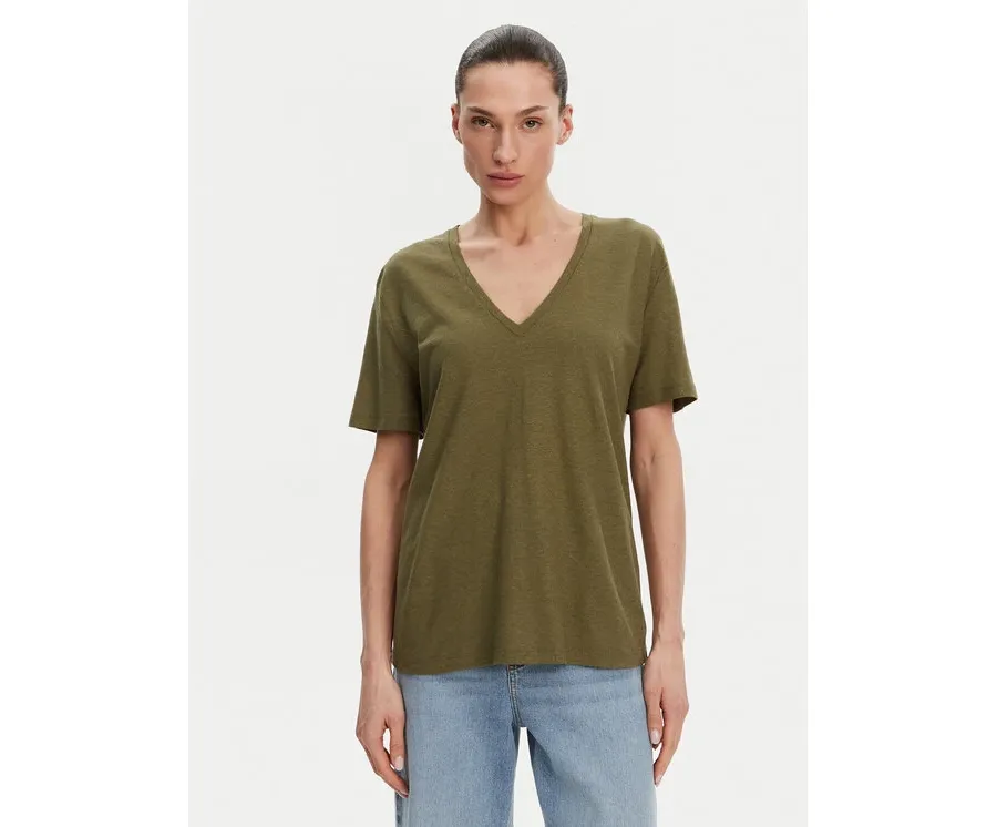 obrazek 1 ACCESS FASHION T-Shirt 53-2148-611 Zielony Regular Fit