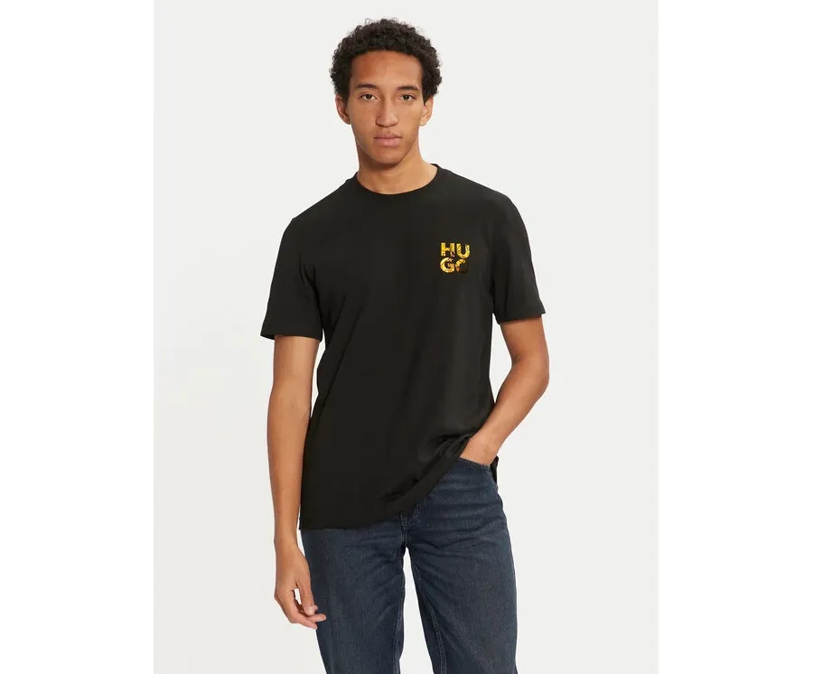 obrazek 1 Hugo T-Shirt Diridumti 50522134 Czarny Regular Fit HUGO