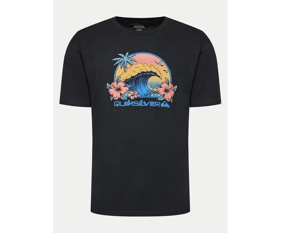 obrazek 1 Quiksilver T-Shirt Riding Today EQYZT07676 Czarny Regular Fit