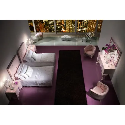 Zdjęcie Luksusowe łóżko dziewczęce do sypialni - Halley