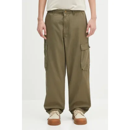 Zdjęcie Barbour spodnie bawełniane Barbour Westmorland Ripstop Trouser męskie kolor zielony w fasonie cargo MTR0762
