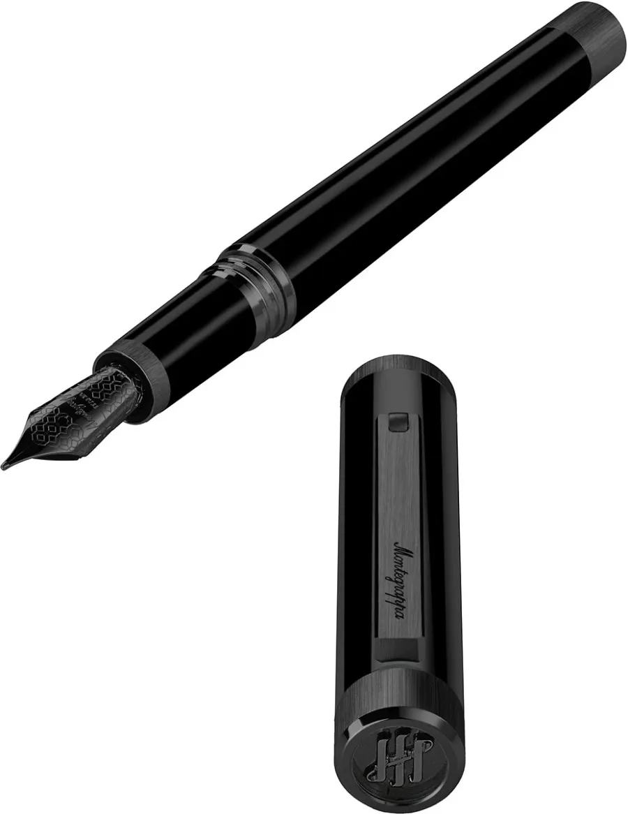 obrazek 5 Pióro wieczne Ruten Ultra Black, stalowa stalówka