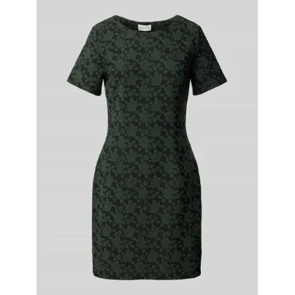 Zdjęcie Sukienka etui o długości do kolan z okrągłym dekoltem